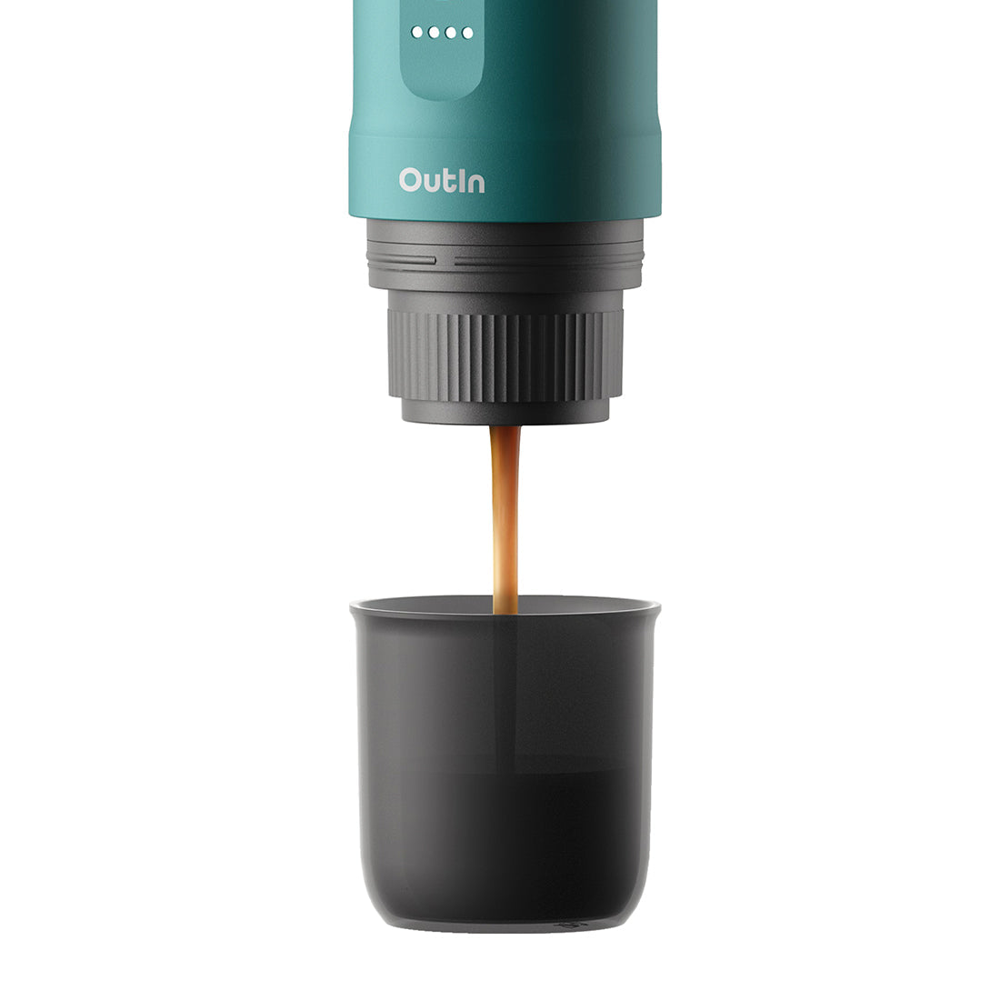 Tragbare Nano-Espressomaschine (Outin Teal)