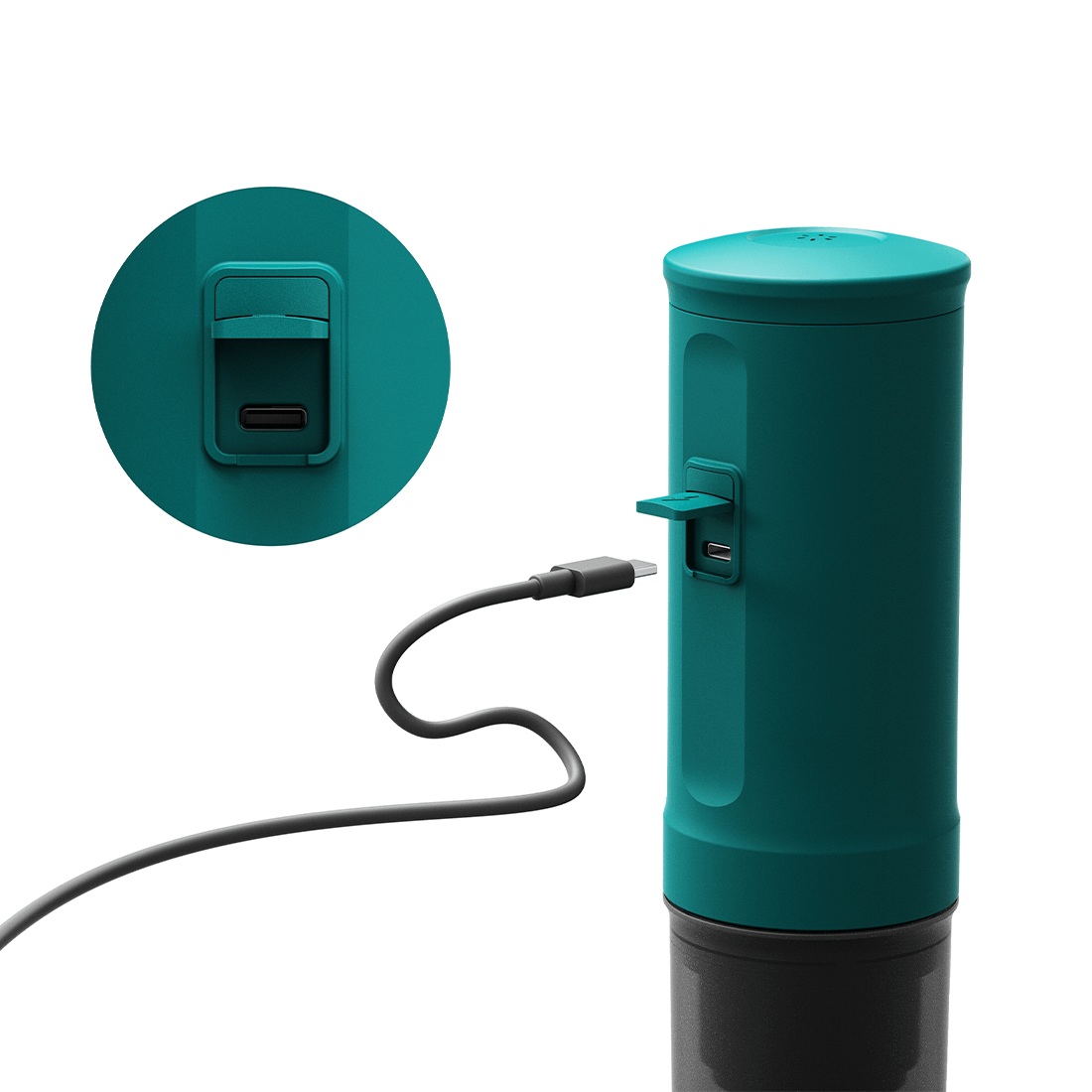 Macchina per caffè espresso portatile Nano (Outin Teal)